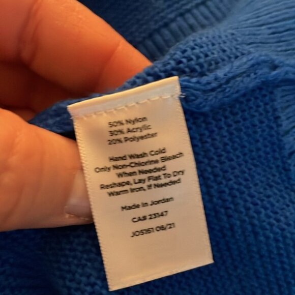 Talbots Plus Petite Ruffle Neck Sweater NWT - Picture 7 of 7